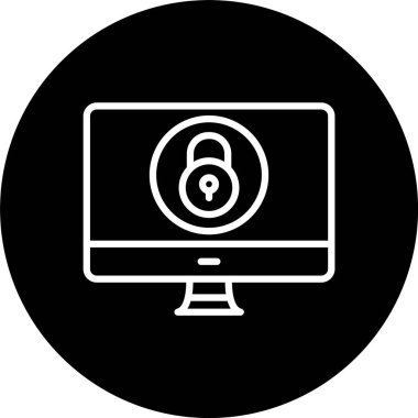 Güvenlik Hattı Tersine Çevrilmiş Simge