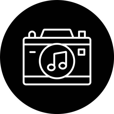 Müzik Satırı Tersine Çevrilmiş Simge