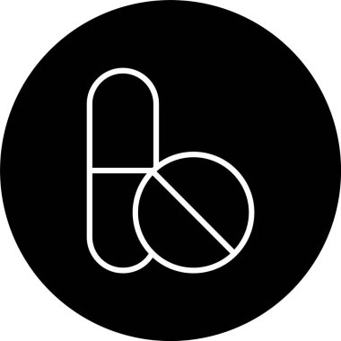 Eczane Satırı Tersine Çevrilmiş Simge