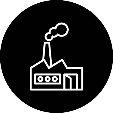 Fabrika Satırı Tersine Çevrilmiş Simge