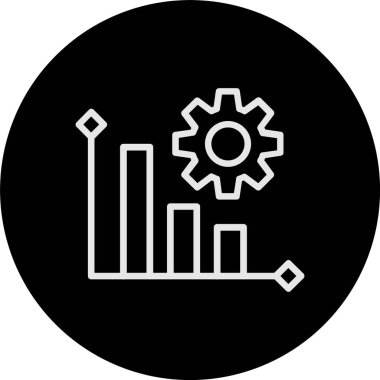 Çubuk Çizelgesi Tersine Çevrilmiş Simge