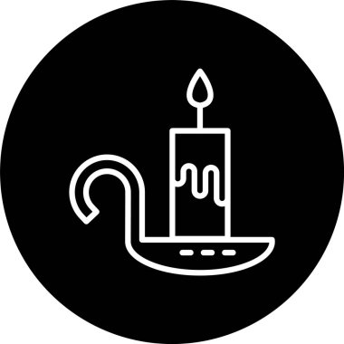 Mum Satırı Tersine Çevrilmiş Simge