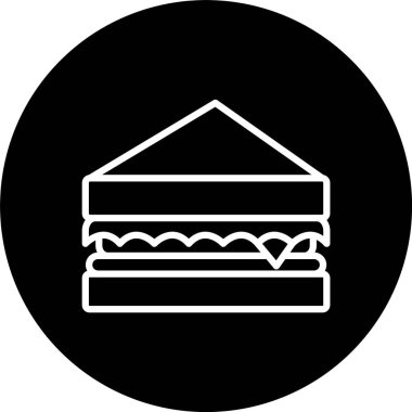 Sandviç Hattı Tersine Çevrilmiş Simge