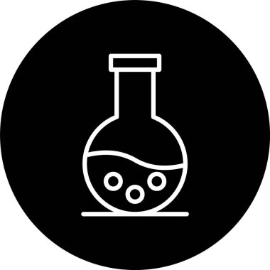 Aşı Araştırma Bilim Hattı Tersine Çevrilmiş Simge