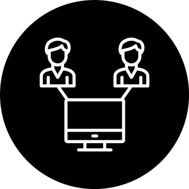 Bağlantı Satırı Tersine Çevrilmiş Simge