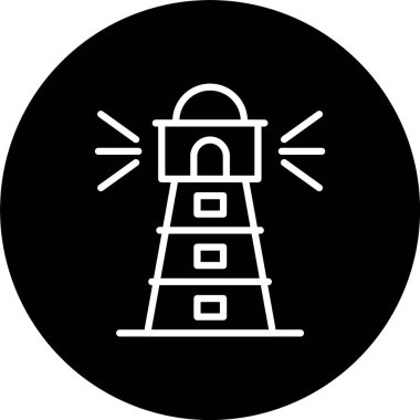 Deniz feneri Hattı Tersine Çevrilmiş Simge