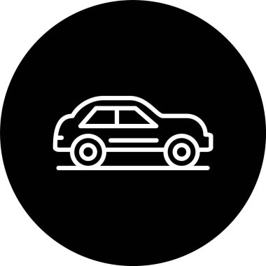 Araç Hattı Tersine Döndürülmüş Simge