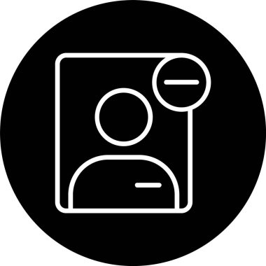 Kullanıcı Satırı Sil Tersine Çevrilmiş Simge