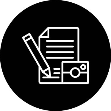 İçerik Satırı Tersine Çevrilmiş Simge