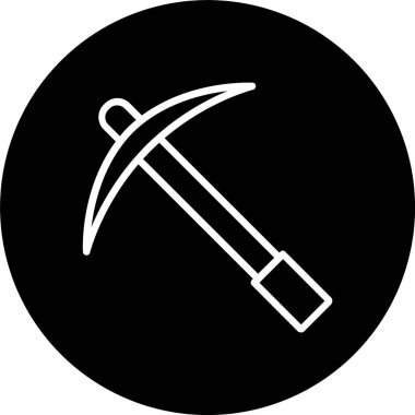 Kazma Satırı Tersine Çevrilmiş Simge