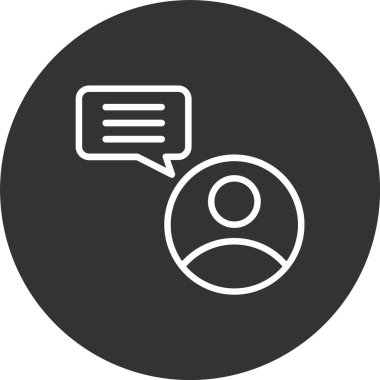 İletişim Satırı Tersine Çevrilmiş Simge