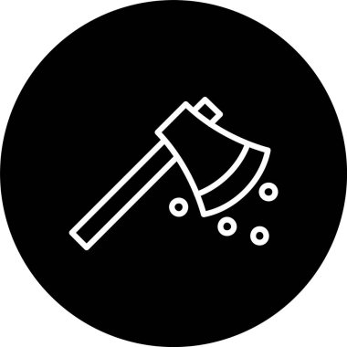 Axe Satırı Tersine Döndürülmüş Simge