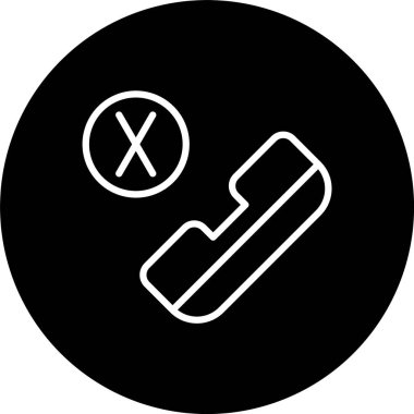 Reddedilmiş Çağrı Engellenmiş Satır Tersine Çevrilmiş Simge