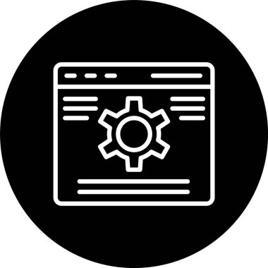 Web Sitesi Bakım Hattı Tersine Çevrilmiş Simge