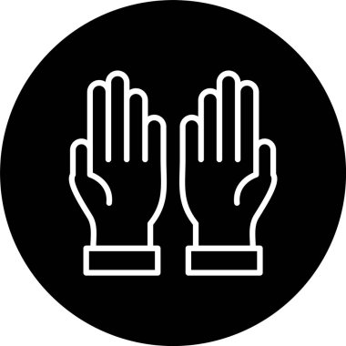 Dua Satırı Tersine Çevrilmiş Simge