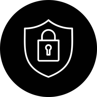 Güvenlik Hattı Tersine Çevrilmiş Simge