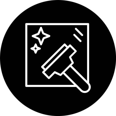 Temizleme Satırı Tersine Çevrilmiş Simge