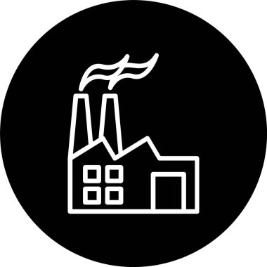 Fabrika Satırı Tersine Çevrilmiş Simge