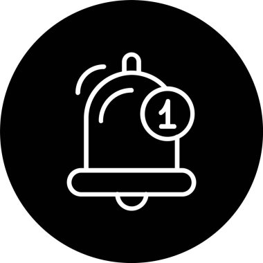 Bildirim Çanı Satırı Tersine Döndürülmüş Simge