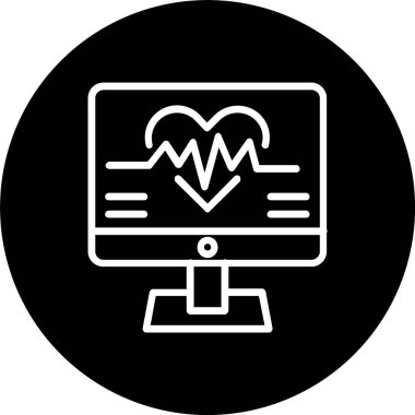 Sağlık Hattı Tersine Çevrilmiş Simge