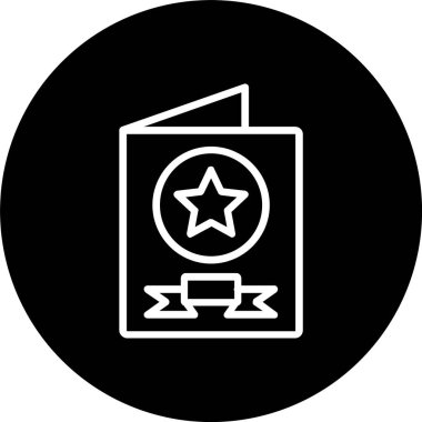 Tebrik Kartı Satırı Tersine Döndürülmüş Simge