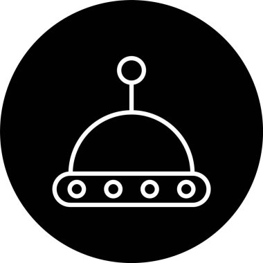 Ufo Satırı Tersine Çevrilmiş Simge