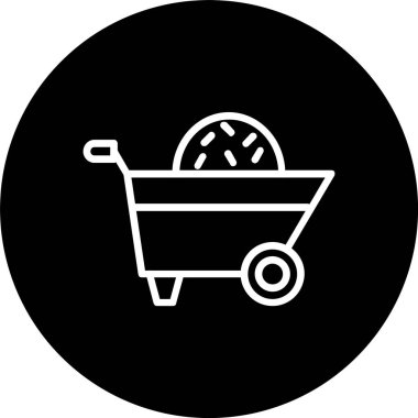 El Arabası Satırı Tersine Çevrilmiş Simge