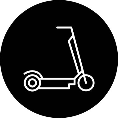Scooter Satırını Tekmele Ters Simge