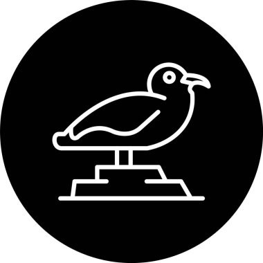 Martı Satırı Tersine Çevrilmiş Simge