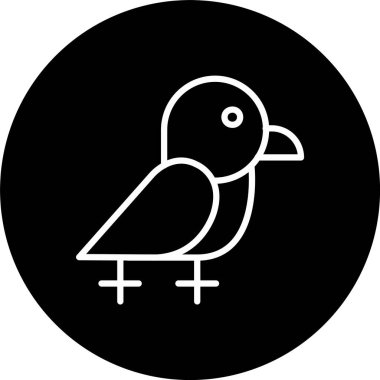 Crow Satırı Tersine Çevrilmiş Simge