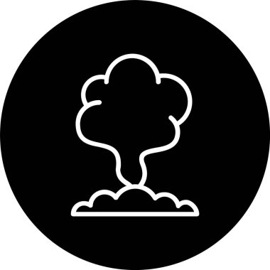 Patlama Çizgisi Tersine Çevrilmiş Simge