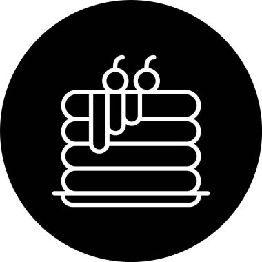 Krep Çizgisi Tersine Çevrilmiş Simge