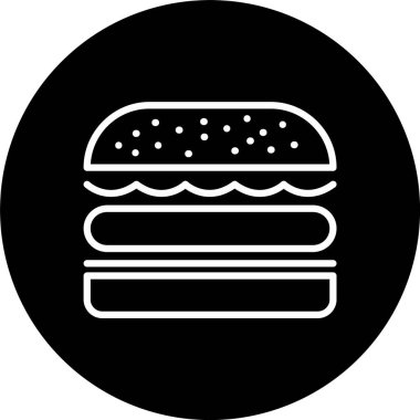 Hamburger Hattı Tersine Çevrilmiş Simge