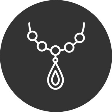 Mücevher Satırı Tersine Çevrilmiş Simge