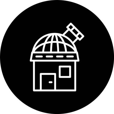 Gözlemevi Satırı Tersine Çevrilmiş Simge