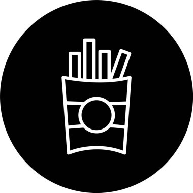 Atıştırmalık Satırı Tersine Çevrilmiş Simge