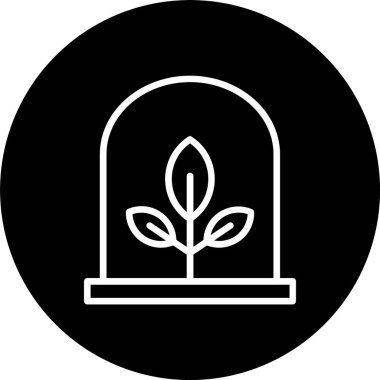 Bitki Hattı Tersine Döndürülmüş Simge