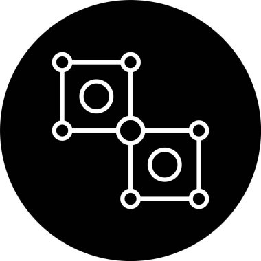 Bağlanan Kutu Satırı Tersine Çevrilmiş Simge