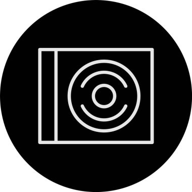 Cd Satırı Tersine Çevrilmiş Simge