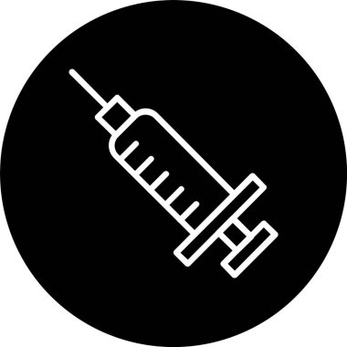 Şırınga Satırı Tersine Döndürülmüş Simge