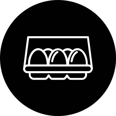 Yumurta Satırı Tersine Çevrilmiş Simge