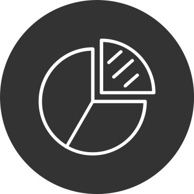 Pasta Çizelgesi Çizelgesi Tersine Çevrilmiş Simge