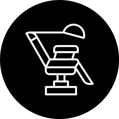 Tıbbi Sandalye Satırı Tersine Çevrilmiş Simge