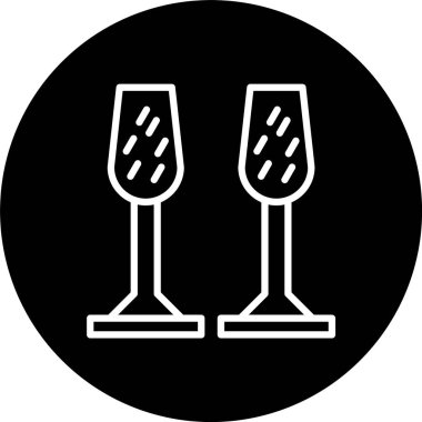 Şampanya Hattı Tersine Çevrilmiş Simge