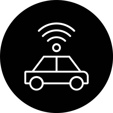 Araç Hattı Tersine Döndürülmüş Simge