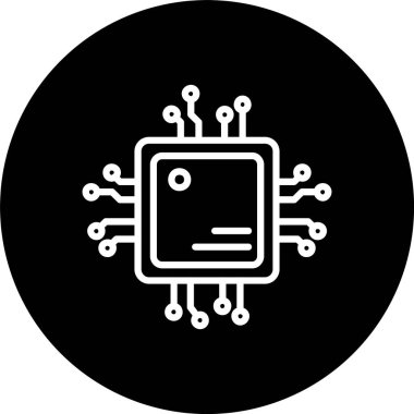 İşlemci Satırı Tersine Çevrilmiş Simge