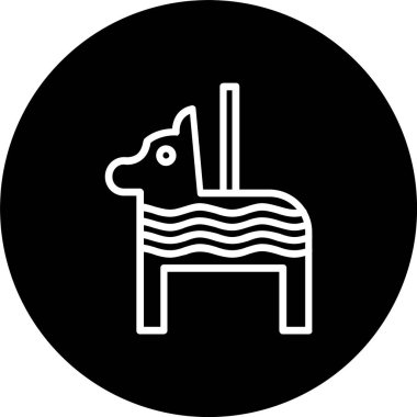 Pinata Satırı Tersine Çevrilmiş Simge