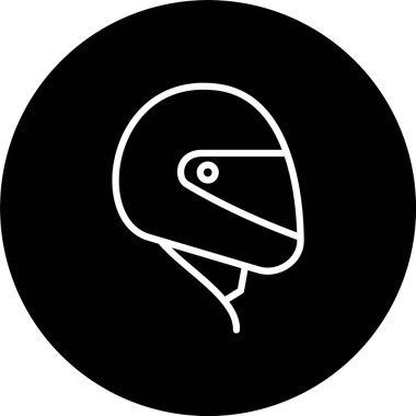 Miğfer Satırı Tersine Çevrilmiş Simge