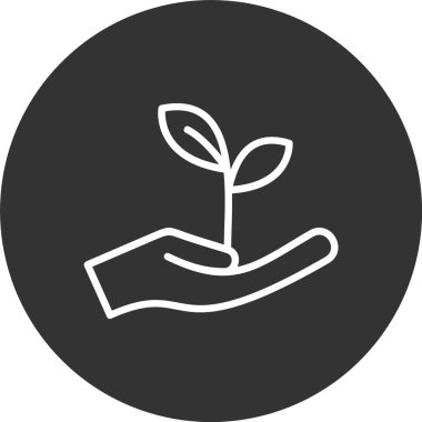 Büyüme Çizgisi Tersine Çevrilmiş Simge