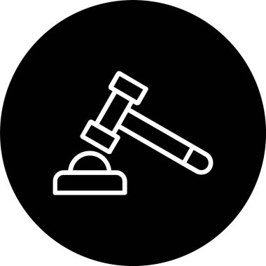 Çekiç Hattı Tersine Döndürülmüş Simge